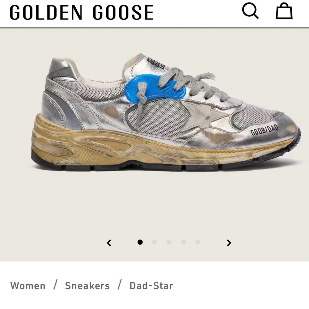 NWT 🩶👟 WOMEN’S GOLDEN GOOSE DAD STAR SNEAKERS - SIZE 36